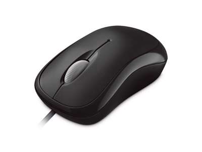 Microsoft Basic Optical Mouse mus Kontor Ambidextrous USB Type-A Optisk 800 dpi