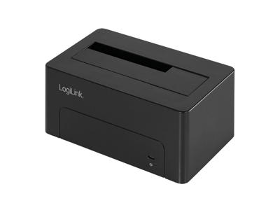 LogiLink QP0027 drev dockingstation USB 3.2 Gen 2 (3.1 Gen 2) Type-C Sort