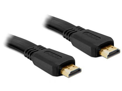 DeLOCK 82672 HDMI-kabel 5 m HDMI Type A (Standard) Sort