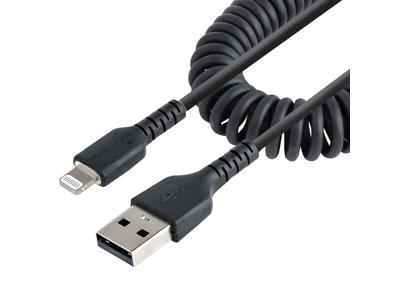 StarTech.com RUSB2ALT1MBC Lightning kabel 1 m Sort