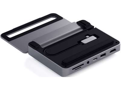 Satechi ST-TCSHIPM dockingstation USB 3.2 Gen 1 (3.1 Gen 1) Type-C Grå