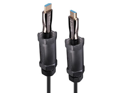 Lindy 38531 HDMI-kabel 50 m HDMI Type A (Standard) Sort