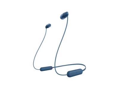 Sony WI-C100 Headset Wireless In-ear Calls/Music Bluetooth Blue