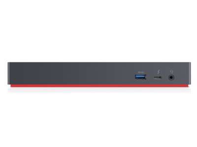 Lenovo 40AN0135DK dockingstation Ledningsført Thunderbolt 3 Sort