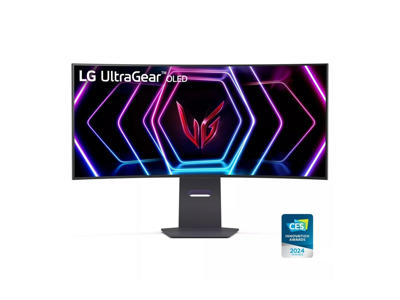 LG 39GS95QE-B.AEU computerskærm 86,4 cm (34") 3440 x 1440 pixel Wide Quad HD OLED Sort