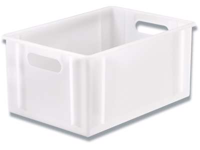 Klodskasse plast klar 12,5l 34x24x16cm