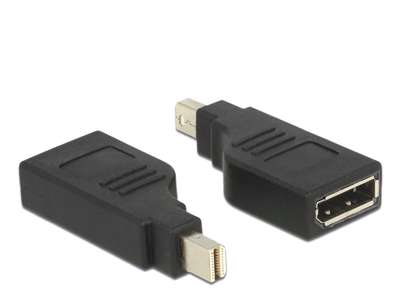 DeLOCK 65626 kabel kønsskifter Mini DisplayPort DisplayPort Sort