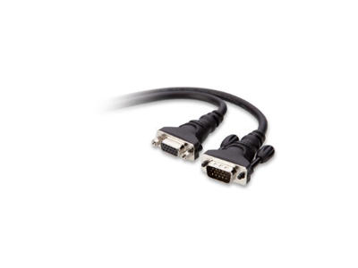 Belkin F2N025BT3M VGA kabel 3 m VGA (D-Sub) Sort