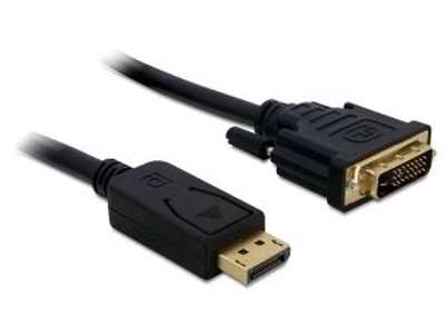 DeLOCK Displayport > DVI 24+1 m/m 3m DVI-D Sort