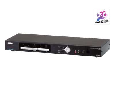 ATEN CM1284 KVM Switch Stativ-montering Sort