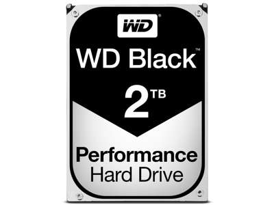 Western Digital Black harddisk 2 TB 7200 rpm 64 MB 3.5" Serial ATA III