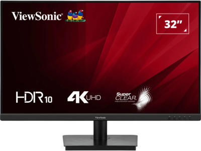 Viewsonic VA VS19992 computerskærm 81,3 cm (32") 3840 x 2160 pixel 4K Ultra HD LED Sort