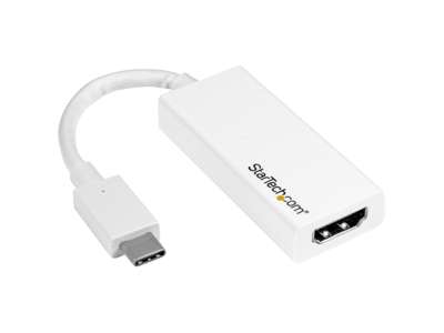 StarTech.com CDP2HDW USB grafisk adapter 3840 x 2160 pixel Hvid