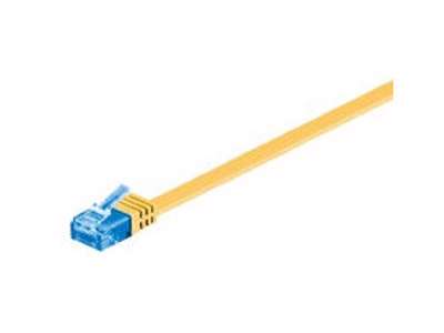 Microconnect V-UTP6A03Y-FLAT netværkskabel Gul 3 m Cat6a U/UTP (UTP)