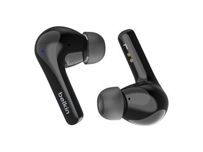 Belkin SoundForm Motion Headset True Wireless Stereo (TWS) I ørerne Opkald/Musik/Sport/Hverdag Bluetooth Sort