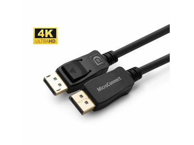 Microconnect MC-DP-MMG-300 DisplayPort kabel 3 m Sort