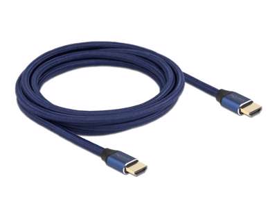 DeLOCK 85448 HDMI-kabel 3 m HDMI Type A (Standard) Blå