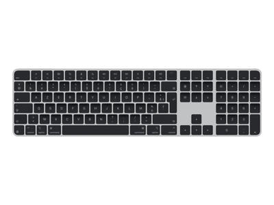 Apple Magic tastatur Universel USB + Bluetooth AZERTY Fransk Sort