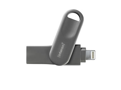 Intenso iMobile Line Pro USB-nøgle 32 GB USB Type-A / Lightning 3.2 Gen 1 (3.1 Gen 1) Anthracit