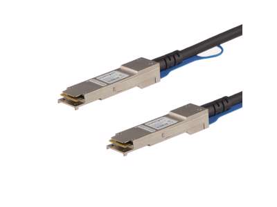 StarTech.com QSFPH40GCU5M InfiniBand og fiberoptisk kabel 5 m QSFP+ Sort