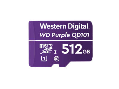 Western Digital WD Purple SC QD101 512 GB MicroSDXC Klasse 10