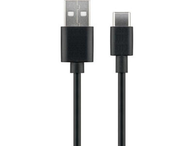 Microconnect USB3.1CCHAR2B USB-kabel USB 2.0 2 m USB A USB C Sort