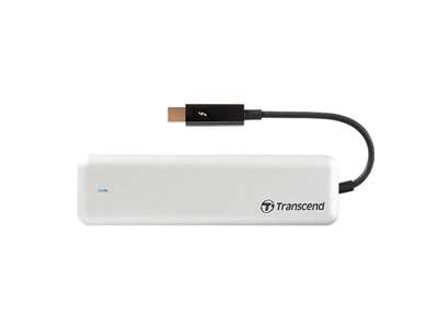 Transcend JetDrive 855 Thunderbolt-teknologi 240 GB Sølv