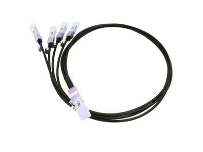 Lanview MO-MCP7F00-A002R30N InfiniBand og fiberoptisk kabel 2 m QSFP28 4x SFP28 DAC Sort