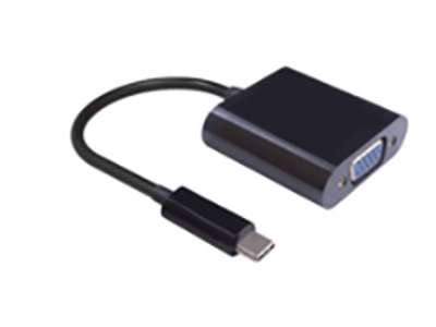 Microconnect USB3.1CVGA USB grafisk adapter Sort