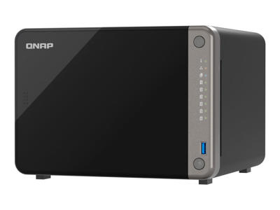 QNAP TS-AI642-8G NAS & lagringsserver Tower ARM Cortex-A76 8 GB Sort