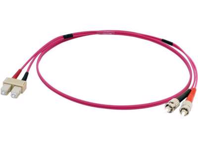 Microconnect FIB122025-4 InfiniBand og fiberoptisk kabel 25 m ST SC Violet