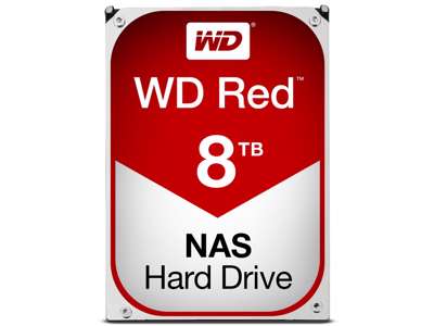 Western Digital Red Plus harddisk 8 TB 7200 rpm 256 MB 3.5" Serial ATA III