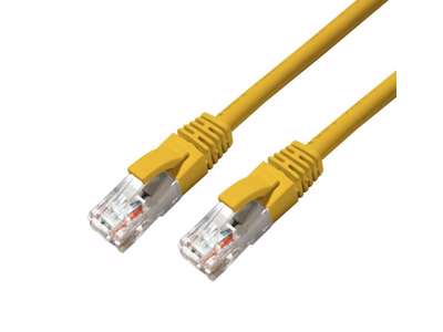 Microconnect MC-UTP6A20Y netværkskabel Gul 20 m Cat6a U/UTP (UTP)