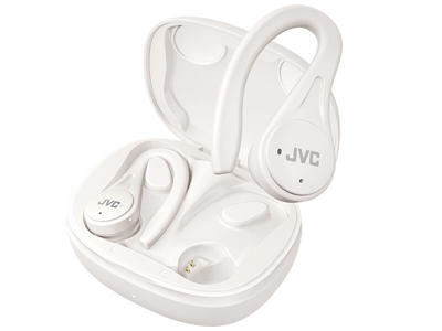 JVC HA-EC25T Headset True Wireless Stereo (TWS) Ørekrog, I ørerne Opkald/musik Bluetooth Hvid