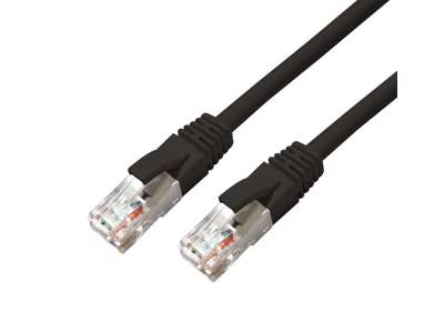 Microconnect MC-UTP6A075S netværkskabel Sort 7,5 m Cat6a U/UTP (UTP)