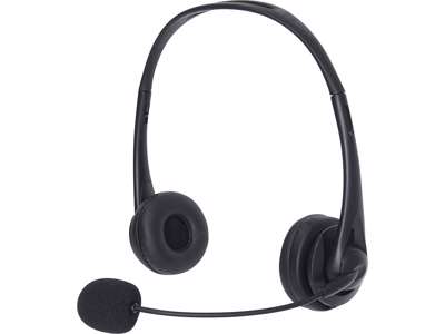 Sandberg 126-21 hovedtelefoner/headset Ledningsført Kontor/Callcenter Sort