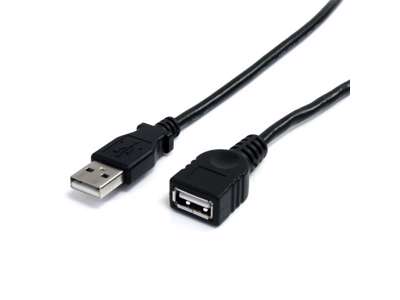 StarTech.com USBEXTAA3BK USB-kabel 0,91 m USB A Sort