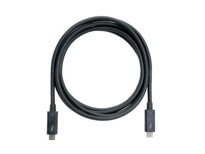 QNAP CAB-TBT4-2M Thunderbolt kabel 40 Gbit/sek. Sort