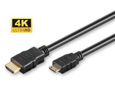 Microconnect HDM19195V2.0C HDMI-kabel 5 m HDMI Type A (Standard) HDMI Type C (Mini) Sort