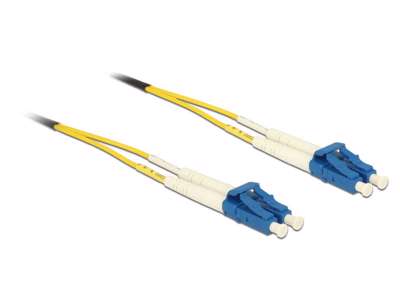 DeLOCK 3m LC-LC InfiniBand og fiberoptisk kabel Gul