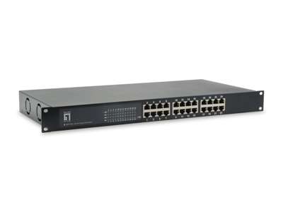 LevelOne GEP-2421W150 netværksswitch Ikke administreret Gigabit Ethernet (10/100/1000) Strøm over Ethernet (PoE) Sort