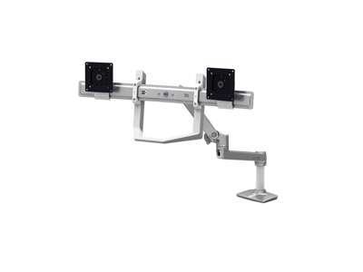 Ergotron LX Series 98-037-062 skærmbeslag og -stativer 25,4 cm (10") Skrivebord Hvid