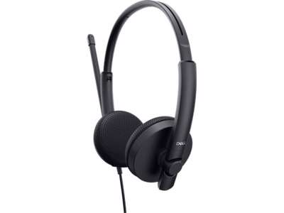 DELL WH1022 Headset Ledningsført Opkald/musik Sort