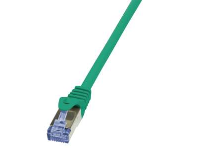 LogiLink 3m Cat.6A 10G S/FTP netværkskabel Grøn Cat6a S/FTP (S-STP)