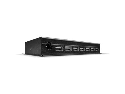 Lindy 42794 interface hub USB 2.0 Type-B 480 Mbit/s Sort