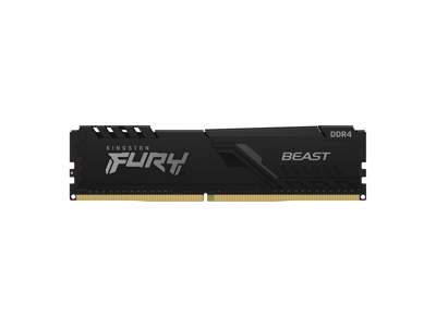 Kingston Technology FURY 16GB 3200MT/s DDR4 CL16 DIMM 1Gx8 Beast Black