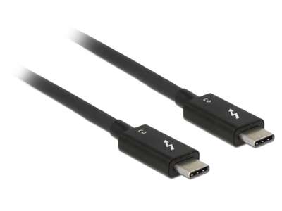 DeLOCK 84847 USB-kabel USB 3.2 Gen 2 (3.1 Gen 2) 2 m USB C Sort