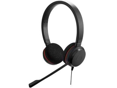 Jabra 4999-823-189 hovedtelefoner/headset Ledningsført Kontor/Callcenter USB Type-C Sort