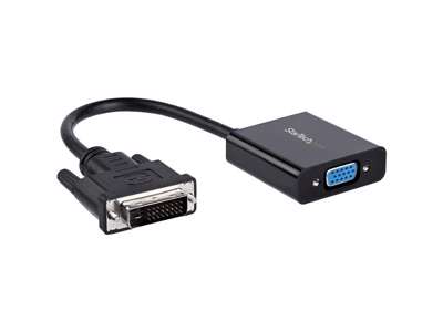 StarTech.com DVI2VGAE videokabel adapter 0,19 m Sort