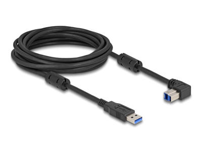 DeLOCK 81115 USB-kabel USB 3.2 Gen 1 (3.1 Gen 1) 5 m USB A USB B Sort